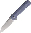 Max Knives Ulys Linerlock Blue Micarta - FRDMKHES1BL