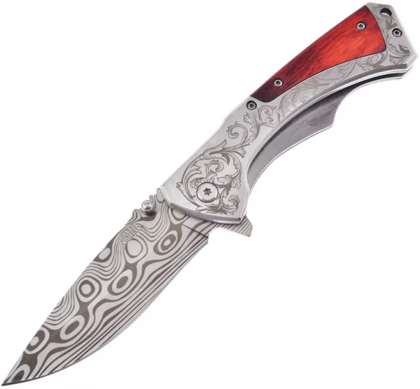 Frost Cutlery Snapshot Linerlock Rosewood knives FSHP134RWE