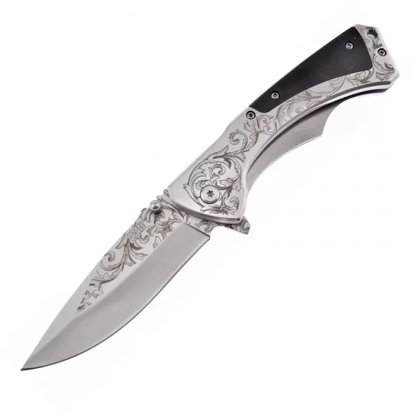 Frost Cutlery Snapshot Linerlock Pakkawood knives FSHP135B