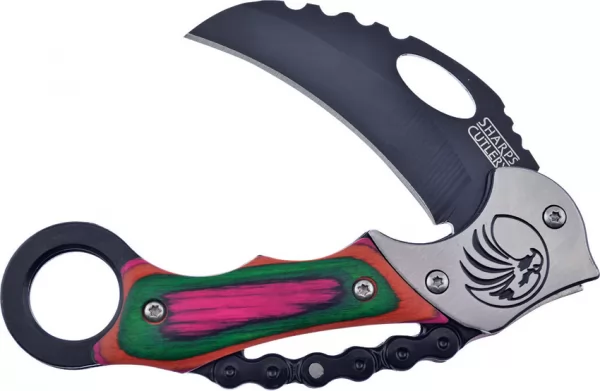 Frost Cutlery Slip Joint Frostwood knives FSHP146FW
