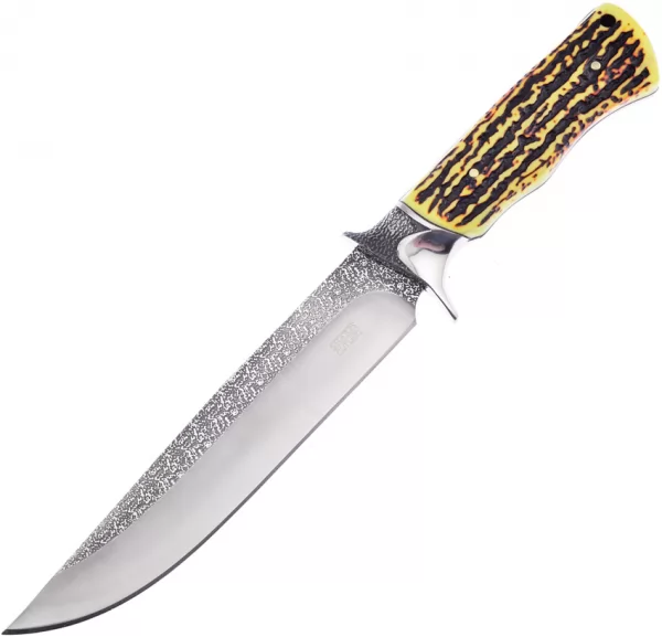 Frost Cutlery Fixed Blade Imitation Stag knives FSHP160IS