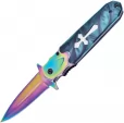 Frost Cutlery Linerlock A/O Green - FSHP20G