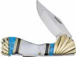 Frost Cutlery Choctaw MOP Turquoise - FSHS105BBW