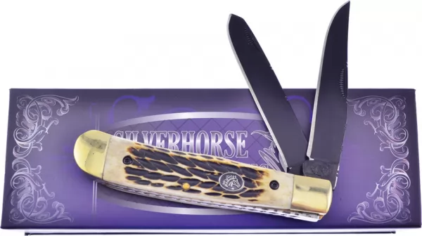 Frost Cutlery Trapper Torched Bone knives FSHS108BT
