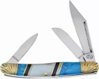 Frost Cutlery Wrangler MOP Turquoise - FSHS112BBW