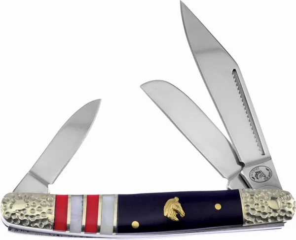 Frost Cutlery Wrangler RWB knives FSHS112RWB