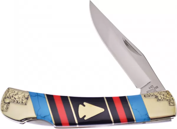 Frost Cutlery Assorted Stone Lockback knives FSHS536AH4