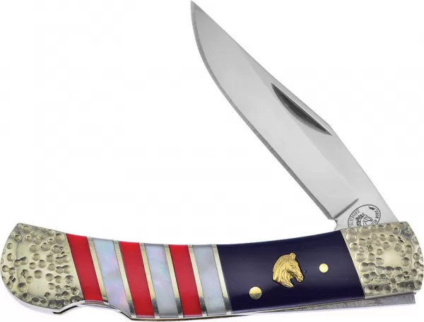 Frost Cutlery Lockback RWB knives FSHS536RWB