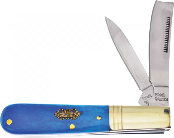 Frost Cutlery Barlow-One Arm Razor Blue knives FSW035BLSB