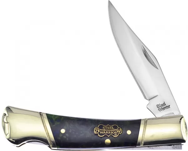 Frost Cutlery Barracuda Lockback Dino Rock knives FSW100DR