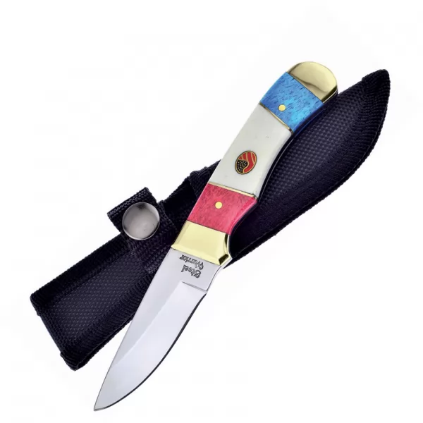 Frost Cutlery Fixed Blade RWB Bone knives FSW101RWB