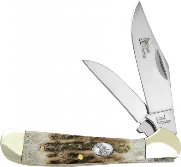 Frost Cutlery Locking Copperhead Stag knives FSW104DS