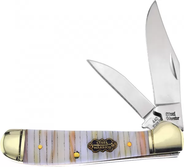 Frost Cutlery Locking Copperhead Pearl Tusk knives FSW104PT