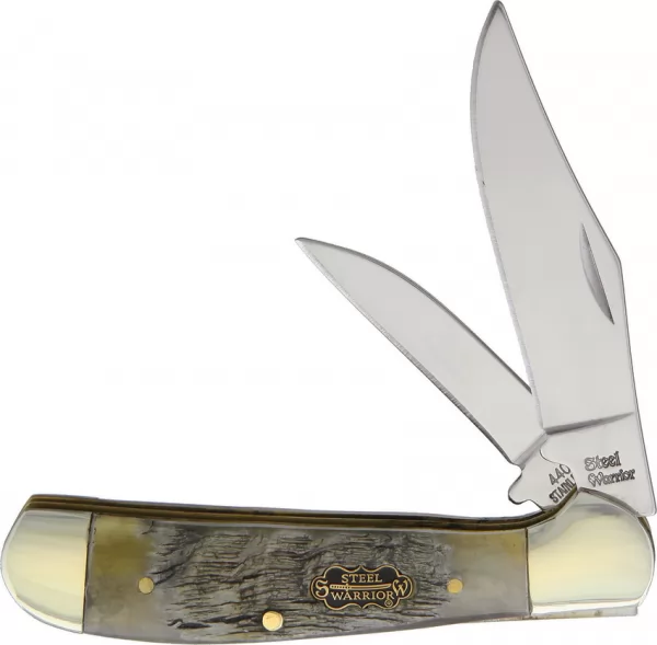 Frost Cutlery Locking Copperhead Rams Horn knives FSW104RH