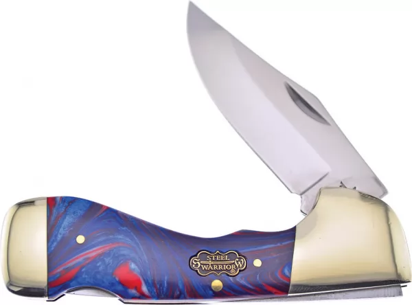 Frost Cutlery Choctaw Red White Blue knives FSW105GBA