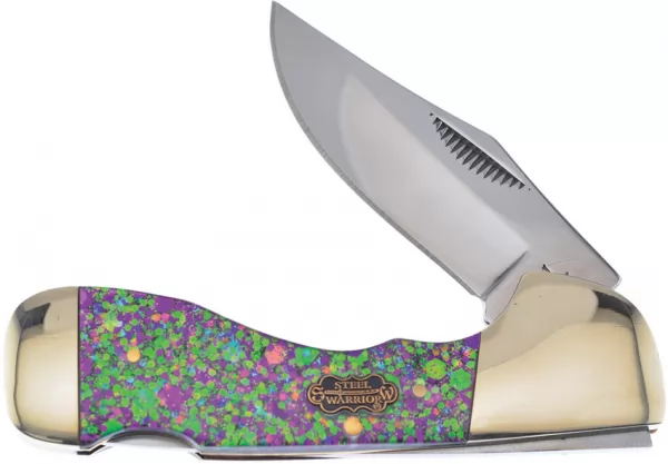Frost Cutlery Choctaw Mardi Gras knives FSW105MG