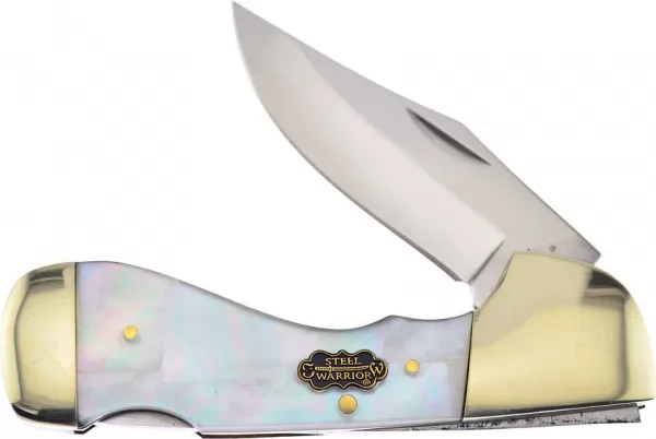 Frost Cutlery Steel Warrior Choctaw MOP knives FSW105SMOP