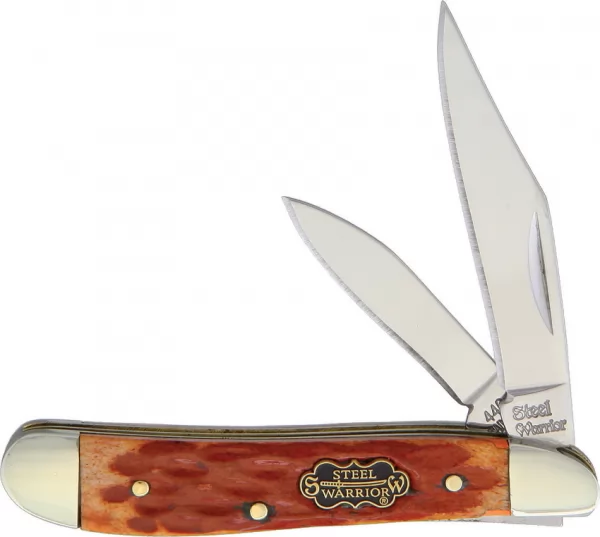Frost Cutlery Little Peanut Red Jig Bone knives FSW107DRJB