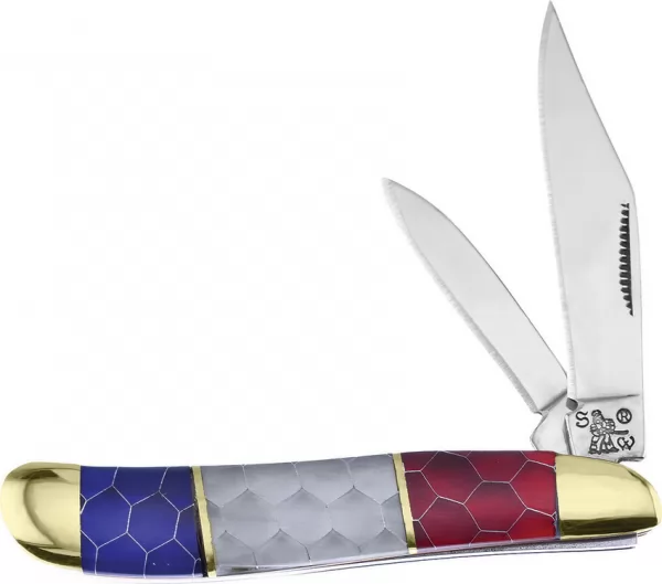 Frost Cutlery Peanut RWB Honeycomb knives FSW107MAG
