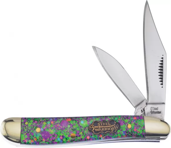 Frost Cutlery Peanut Mardi Gras knives FSW107MG