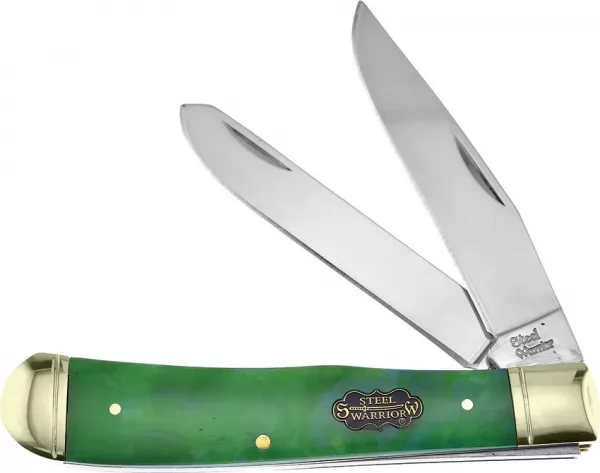 Frost Cutlery Trapper Swirl Resin knives FSW108CW