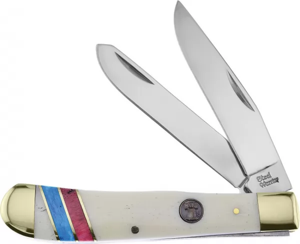 Frost Cutlery Trapper Liberty Bell knives FSW108LB