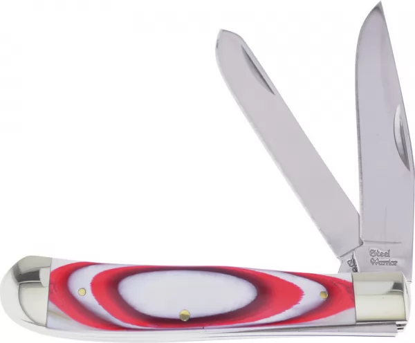 Frost Cutlery Trapper Red-White knives FSW108RW