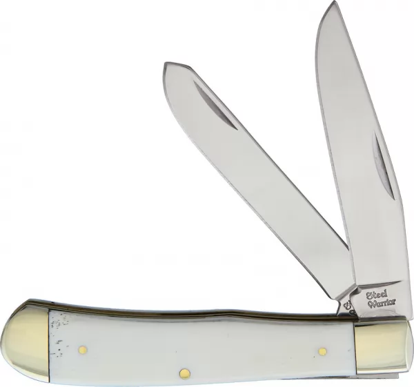 Frost Cutlery Trapper White Smooth Bone knives FSW108WSBNS