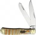 Frost Cutlery Trapper Zebra Stripe Bone - FSW108ZB