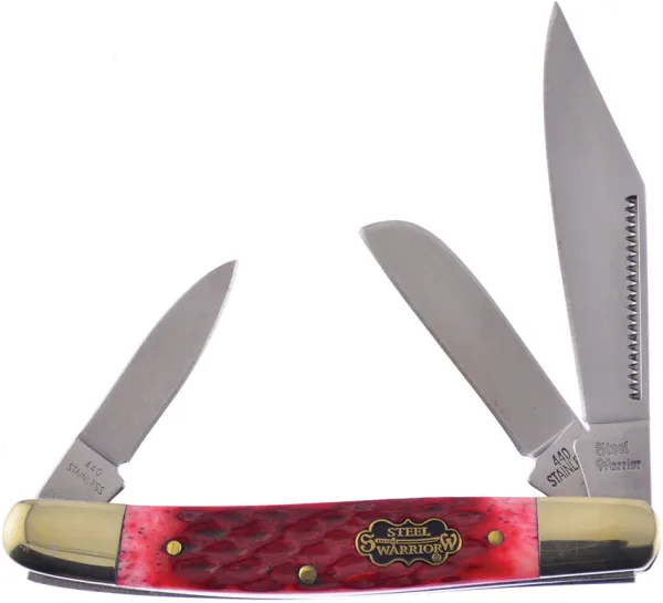 Frost Cutlery Wrangler Red Pickbone knives FSW112RPB
