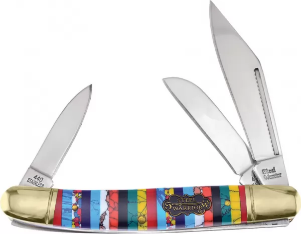 Frost Cutlery Wrangler Stone knives FSW112TQT