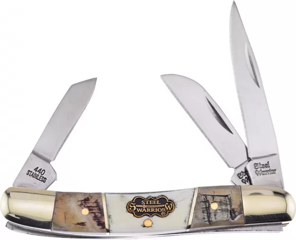 Frost Cutlery Range Rider Ram-Ox Horn knives FSW114ROR