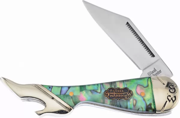 Frost Cutlery Leg Knife Abalone knives FSW183AB