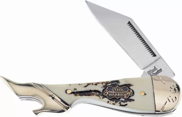 Frost Cutlery Leg Knife Stag Bone Resin knives FSW183SBR