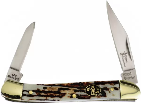 Frost Cutlery Little Copperhead Stag Resin knives FSW216IS
