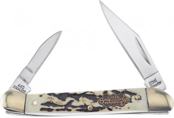 Frost Cutlery Little Copperhead Stag Bone knives FSW216SBR