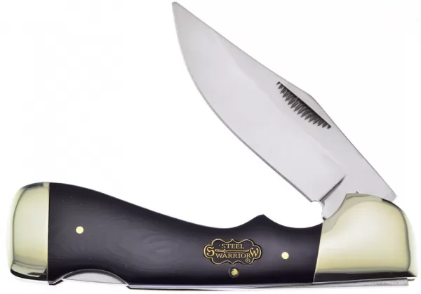 Frost Cutlery Choctaw Lockback Buffalo Horn knives FSW405BH
