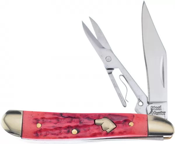 Frost Cutlery Folder Molasses Bone knives FSW465BRMJ