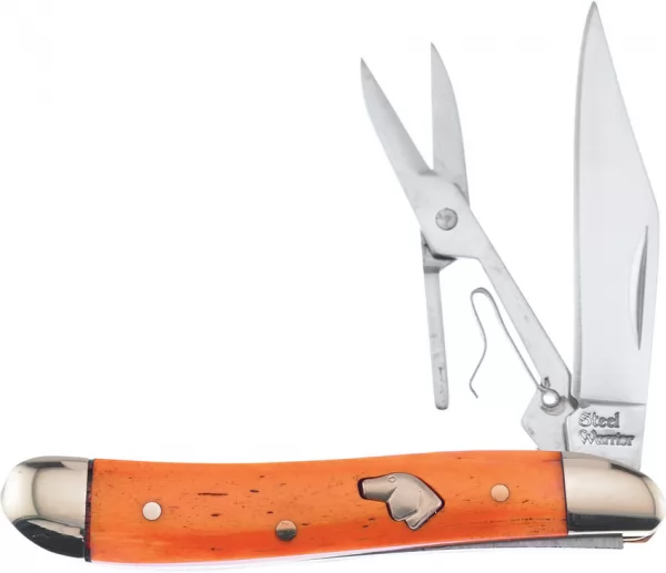 Frost Cutlery Folder Orange Bone knives FSW465OSB