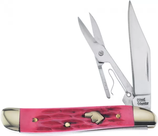 Frost Cutlery Folder Red Pick Bone knives FSW465RPB