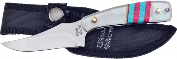 Frost Cutlery Fixed Blade MOP knives FSW534MPRB