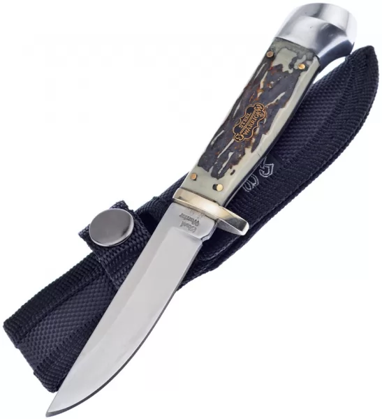 Frost Cutlery Fixed Blade Stag Resin knives FSW600SBR