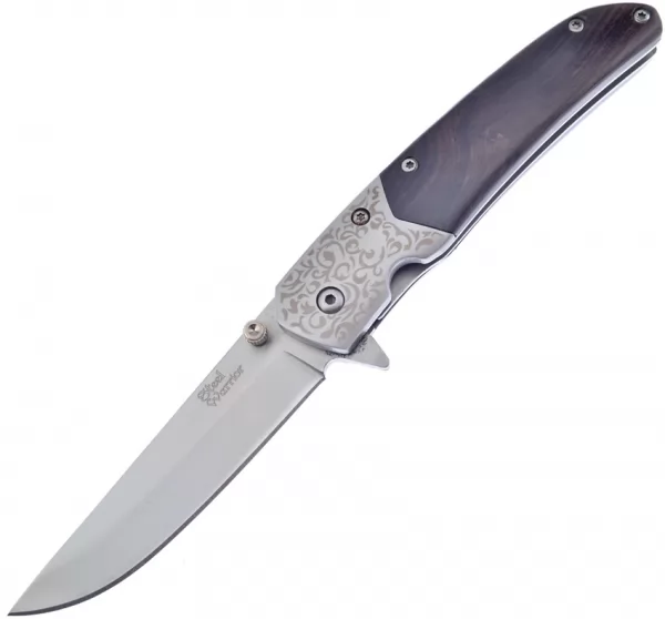 Frost Cutlery Black Badger Linerlock A-O knives FSW604BPW