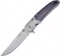 Frost Cutlery Black Badger Linerlock A/O - FSW604BPW