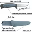 Mora Basic 511 Blue-Gray knives FT02638