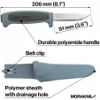 Mora Basic 546 Gray-Blue knives FT02641
