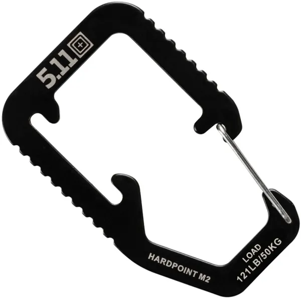 5.11 Tactical Hardpoint M2 Carabiner Black knives FTL56595019