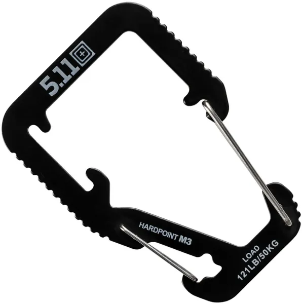 5.11 Tactical Hardpoint M3 Carabiner Black knives FTL56596019