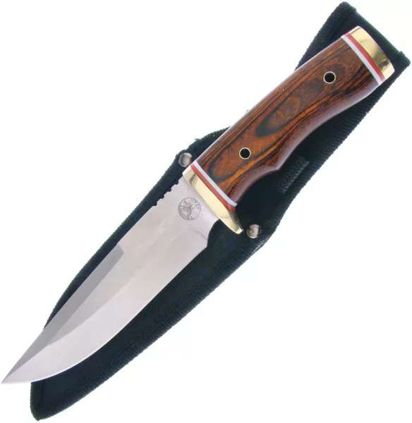 Frost Cutlery Trophy Stag Bowie Pakkawood knives FTS177