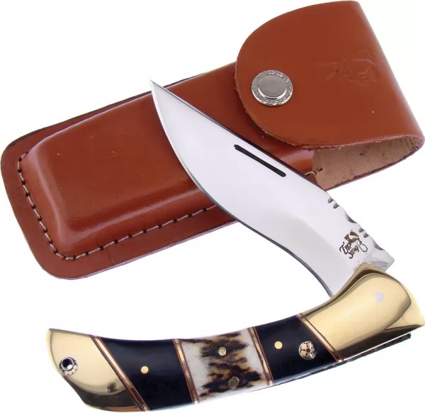 Frost Cutlery Folder Stag knives FTS197